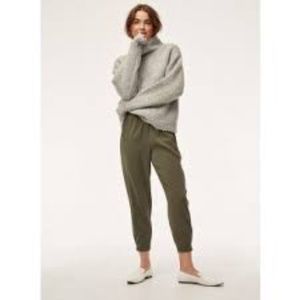 Aritzia Babaton Conan Pant Ankle Mossy Stone Size 4